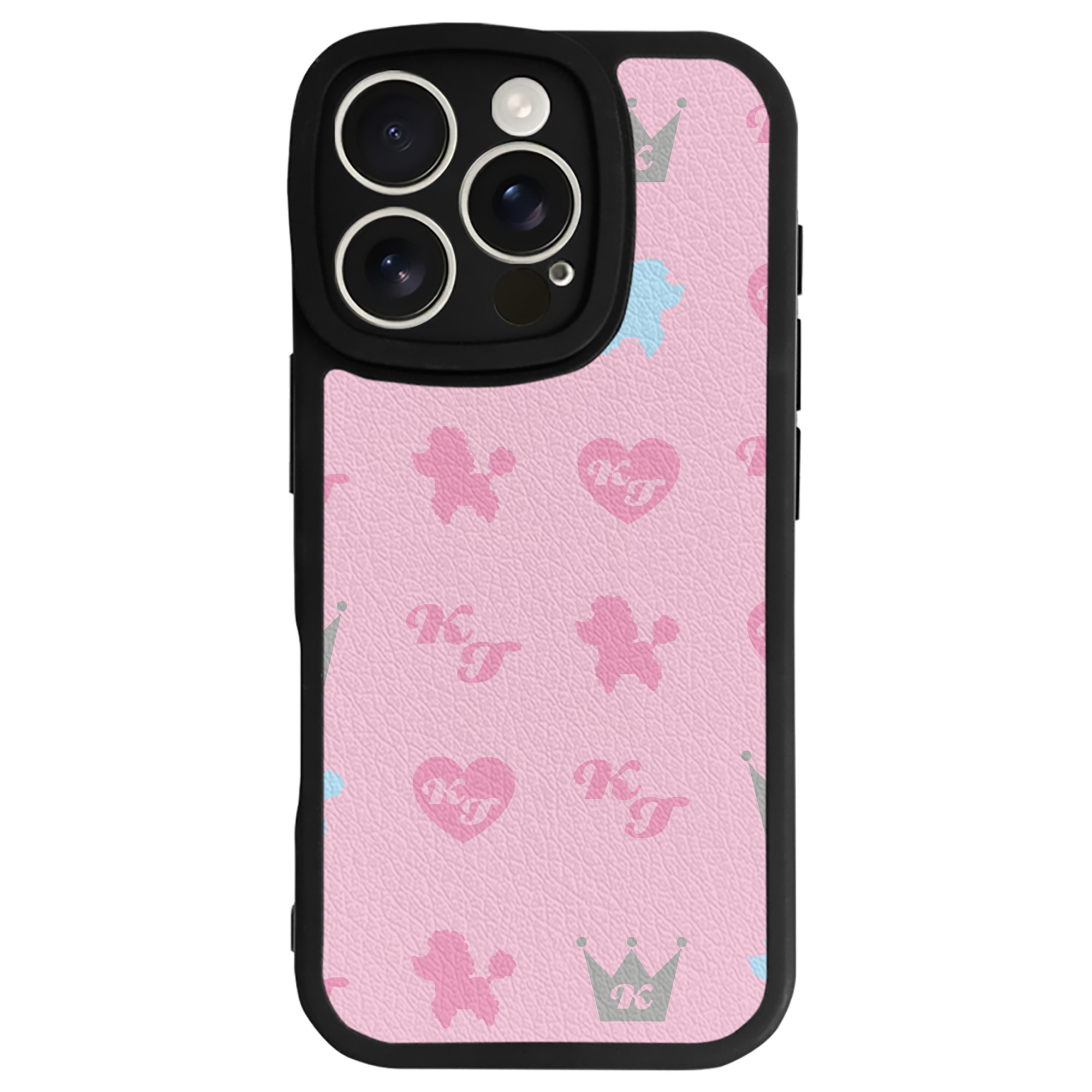 （画像用） Hello Kitty ハローキティ 【iPhone 16シリーズ対応】シリコンスマホケース（レザー調） 材質：シリコン